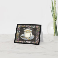The Best Therapy, having coffee with friends Card