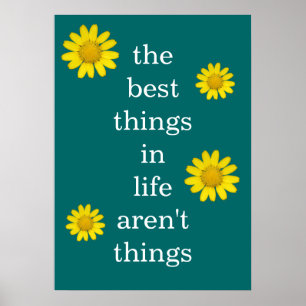 The Best Things in Life Poster