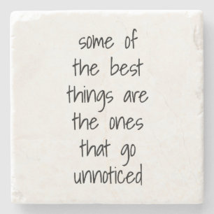 The Best Things Marble Stone Coaster