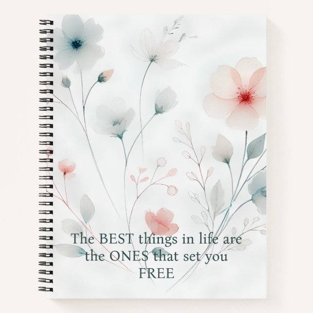 The Best Things Notebook (Front)