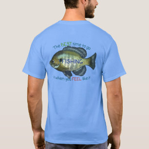 The Best Time To Go Fishing Father's Day Gift T-Shirt