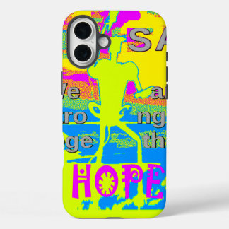 The Best USA Hope Hillary Stronger Together iPhone 16 Plus Case