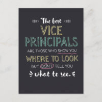 The best Vice Principals show you where to look