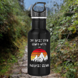 The Best View Comes After The Hardest Climb 532 Ml Water Bottle