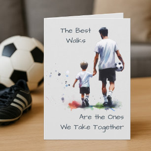 The Best Walks we have Together Happy Birthday Card