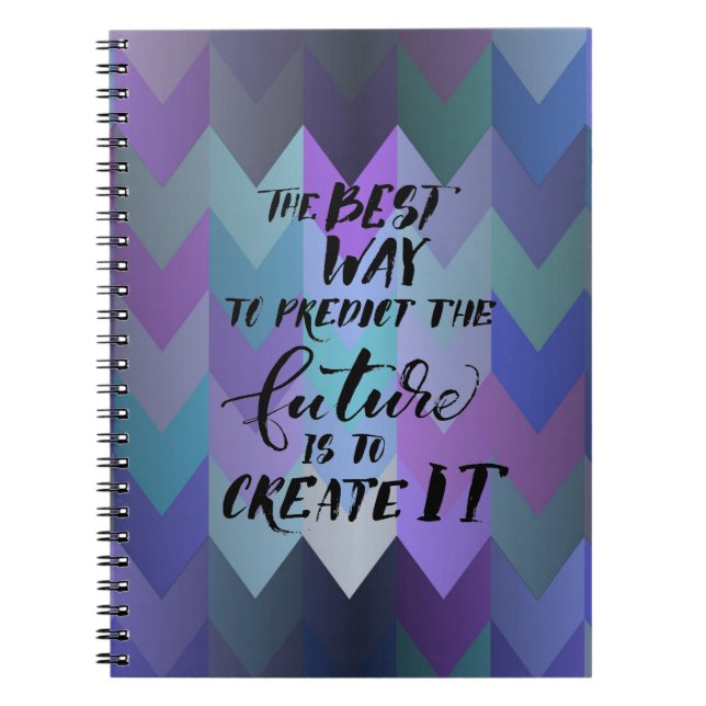 The Best Way Prism Coloured  Journal. Notebook (Front)