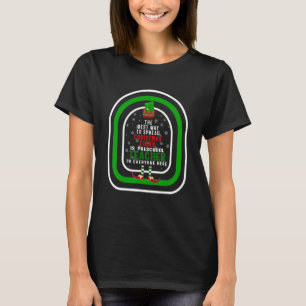 The Best Way To Spread Christmas Cheer Is Preschoo T-Shirt