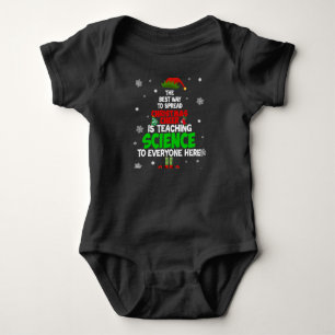 The Best Way To Spread Christmas Cheer Is Teaching Baby Bodysuit