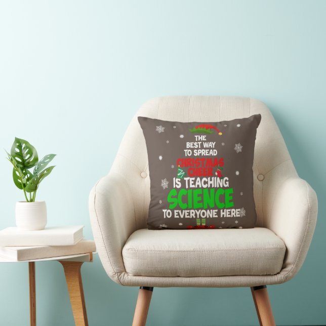 The Best Way To Spread Christmas Cheer Is Teaching Cushion (Chair)