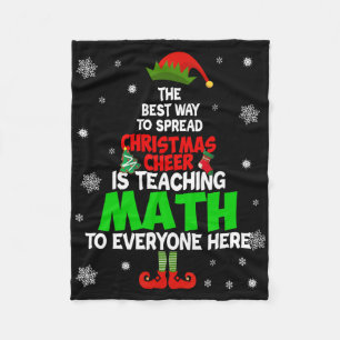 The Best Way To Spread Christmas Cheer Is Teaching Fleece Blanket