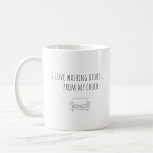 The best way to wash dishes coffee mug