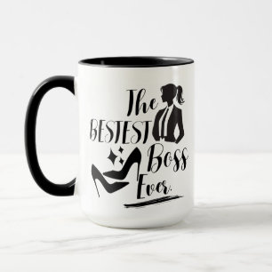 The Bestest Lady Boss Mug