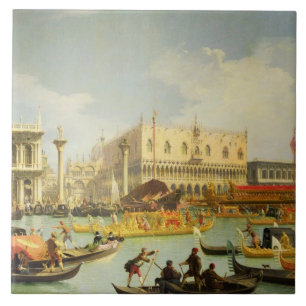The Betrothal of the Venetian Doge Tile