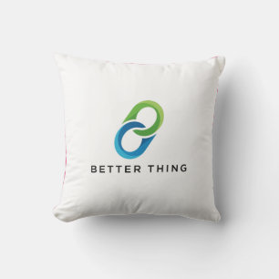 The Better Thing Emblem: Simplicity & Progress Cushion