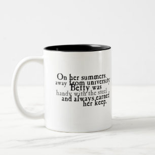 The Betty Series Two-Tone Coffee Mug