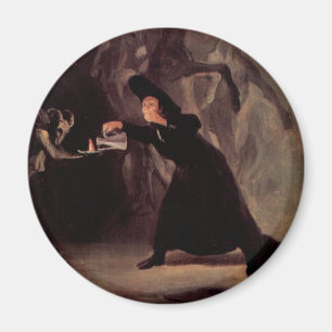 The Bewitched Man By Francisco Goya 1798 Magnet