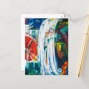 The Bewitched Mill by Franz Marc Holiday Postcard