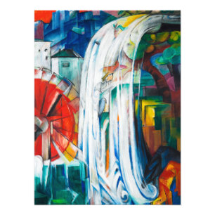 The Bewitched Mill by Franz Marc Photo Print
