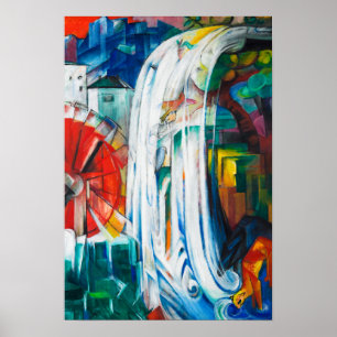 The Bewitched Mill by Franz Marc Poster