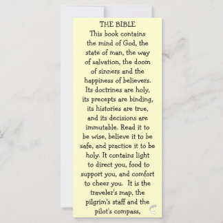 The Bible The Book
