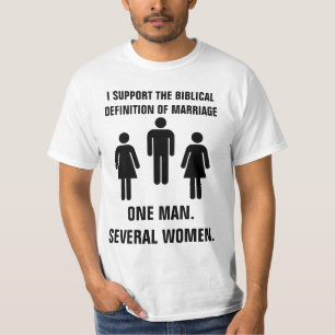 The Biblical definition of marriage T-Shirt