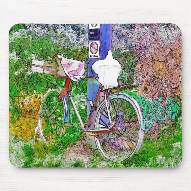 THE BICYCLE MOUSE MAT (Front)