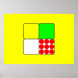 The Bicycle Race Jerseys 3 Yellow Poster