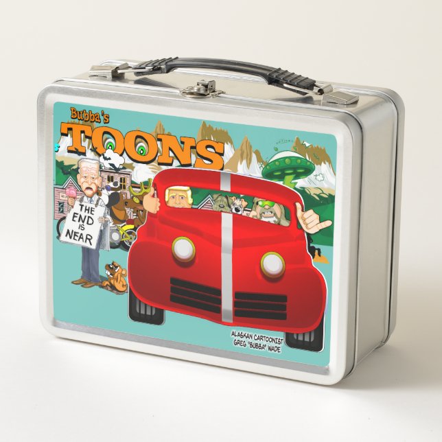The Biden's Rehoboth Beach, Delaware  Metal Lunch Box (Front)