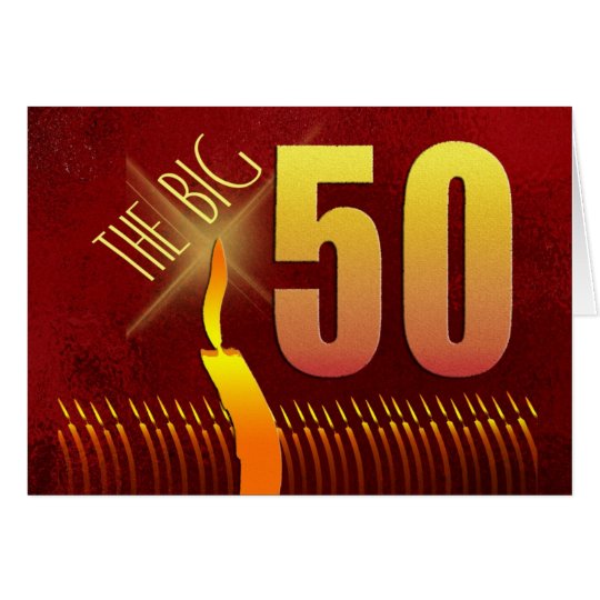 The big 50! card
