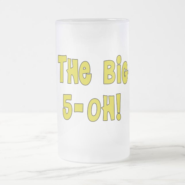 The Big 5-OH! Birthday Mug (Center)