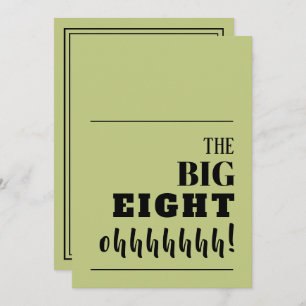 The BIG 80 Birthday Invitations