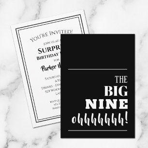 The BIG 90th Birthday Party Invitations