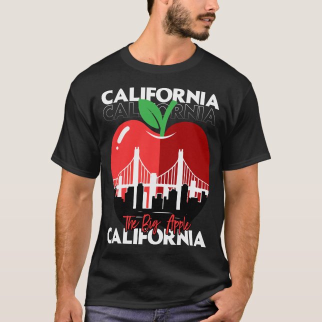 The Big Apple California CityScape T-Shirt (Front)