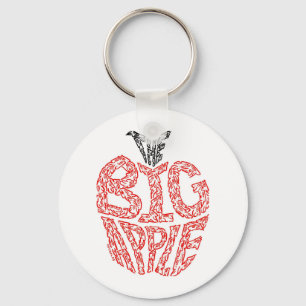 THE BIG APPLE KEY RING