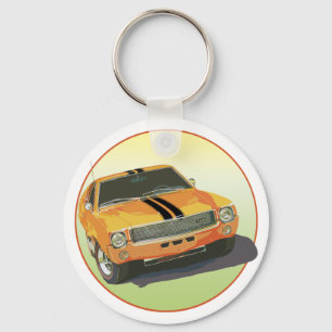 The Big Bad Orange Key Ring