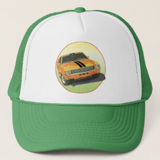 The Big Bad Orange Trucker Hat