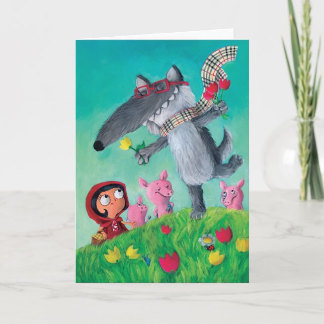 The Big Bad Wolf Card (Front)