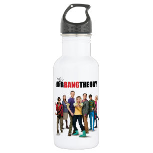 The Big Bang Theory Characters 532 Ml Water Bottle