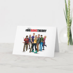 The Big Bang Theory Characters Card