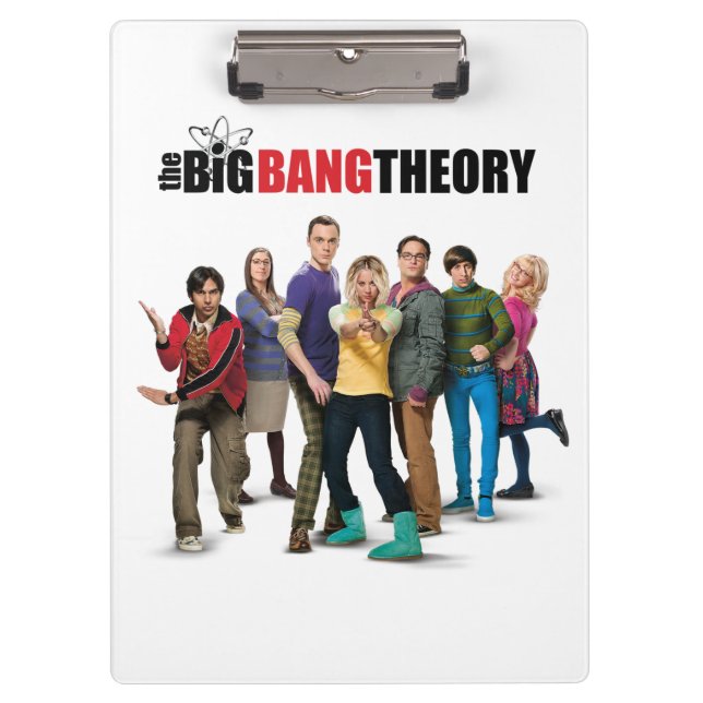 The Big Bang Theory Characters Clipboard (Front)