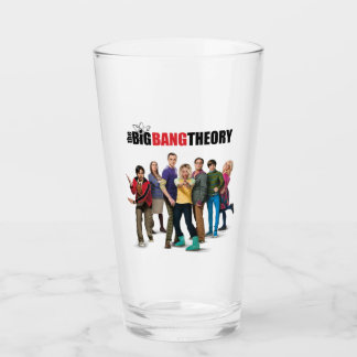 The Big Bang Theory Characters Glass