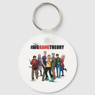 The Big Bang Theory Characters Key Ring