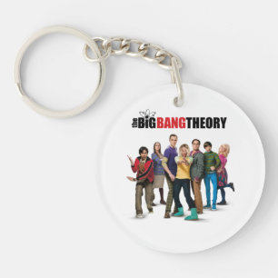 The Big Bang Theory Characters Key Ring