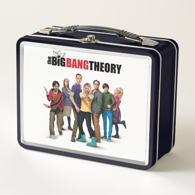 The Big Bang Theory Characters Metal Lunch Box (Front)