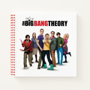 The Big Bang Theory Characters Notebook