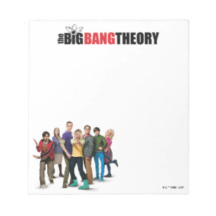 The Big Bang Theory Characters Notepad