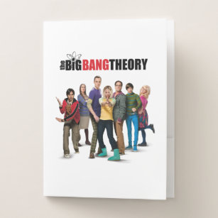 The Big Bang Theory Characters Pocket Folder