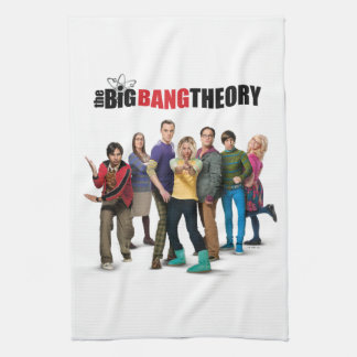 The Big Bang Theory Characters Tea Towel