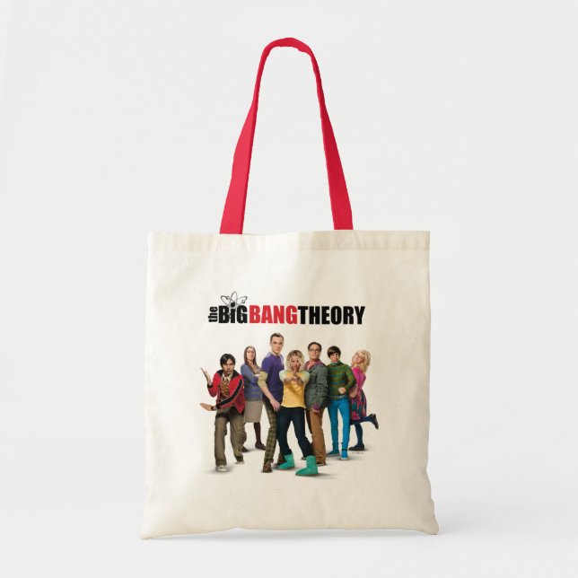 The Big Bang Theory Characters Tote Bag (Front)