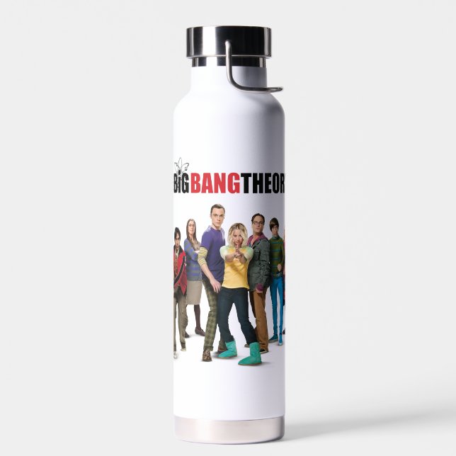 The Big Bang Theory Characters Water Bottle (Left)